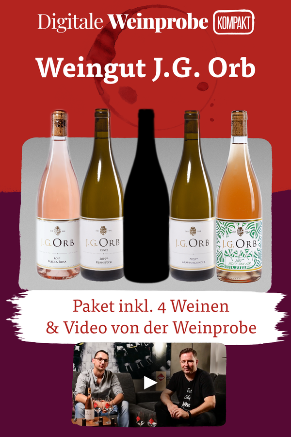 Digitale Weinprobe Kompakt – Weingut J.G. Orb