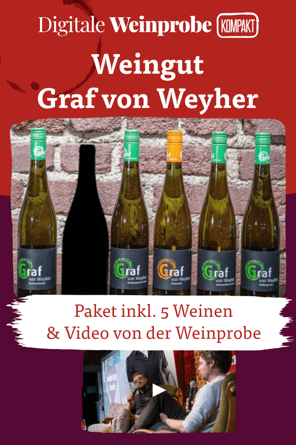 Digitale Weinprobe Kompakt - Weingut Graf von Weyher