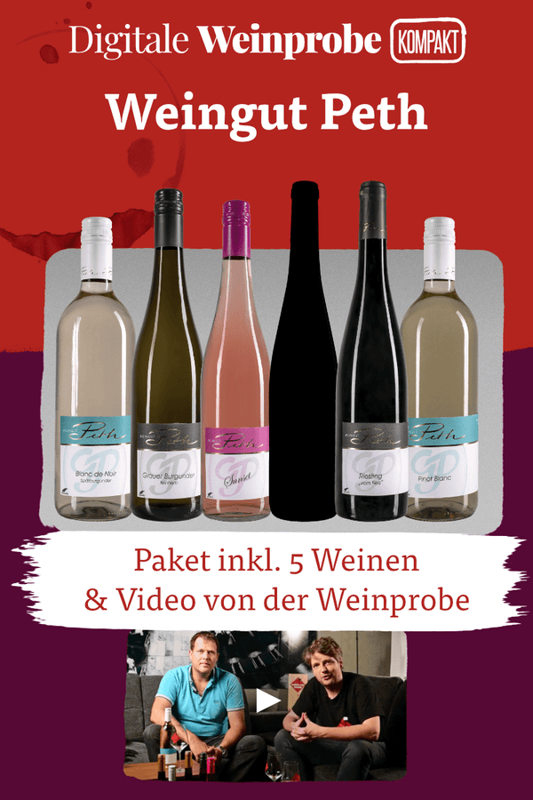 Digitale Weinprobe Kompakt - Weingut Peth