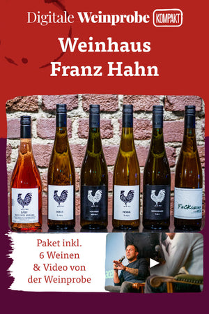 Produktbild Digitale Weinprobe Kompakt - Weinhaus Franz Hahn 