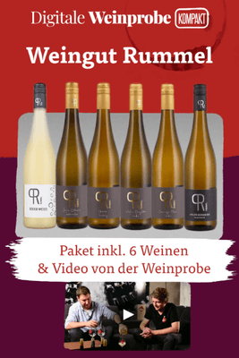 Digitale Weinprobe Kompakt mit dem Weingut Rummel