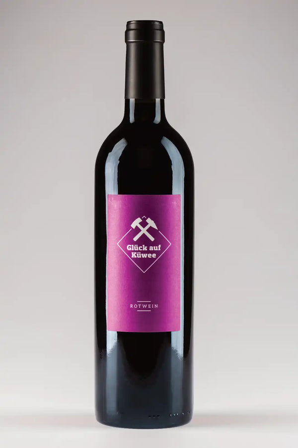 Glück auf Küwee Rotwein