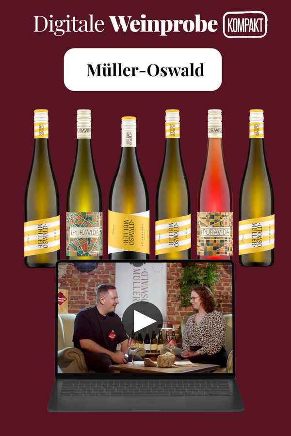 Digitale Weinprobe Kompakt – Weingut Müller-Oswald/PURA VIDA