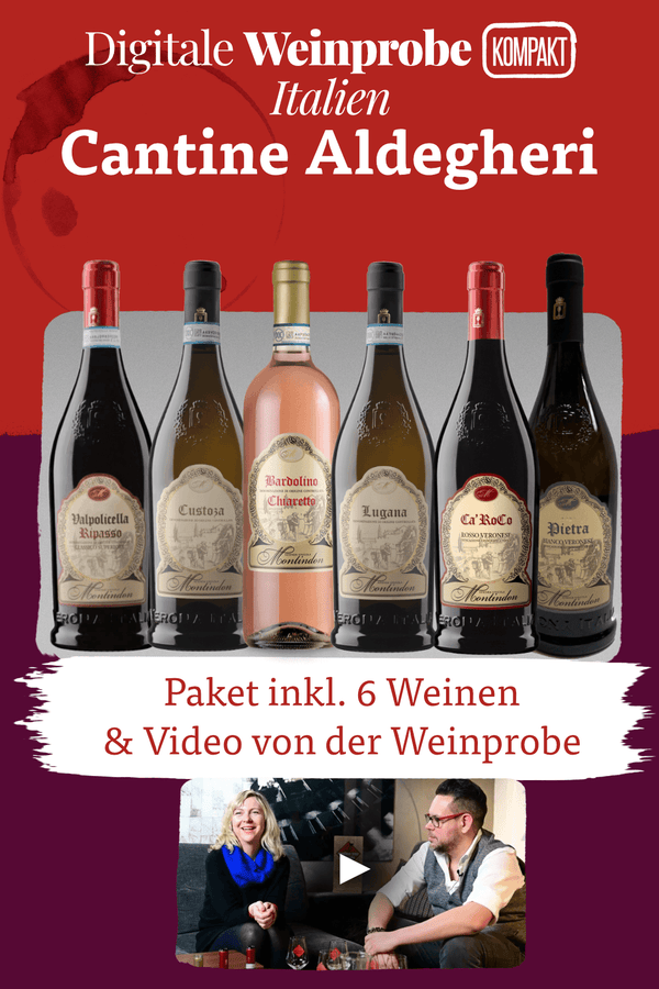 Digitale Weinprobe Kompakt mit Cantine Aldegheri (Italien) - Produktbild