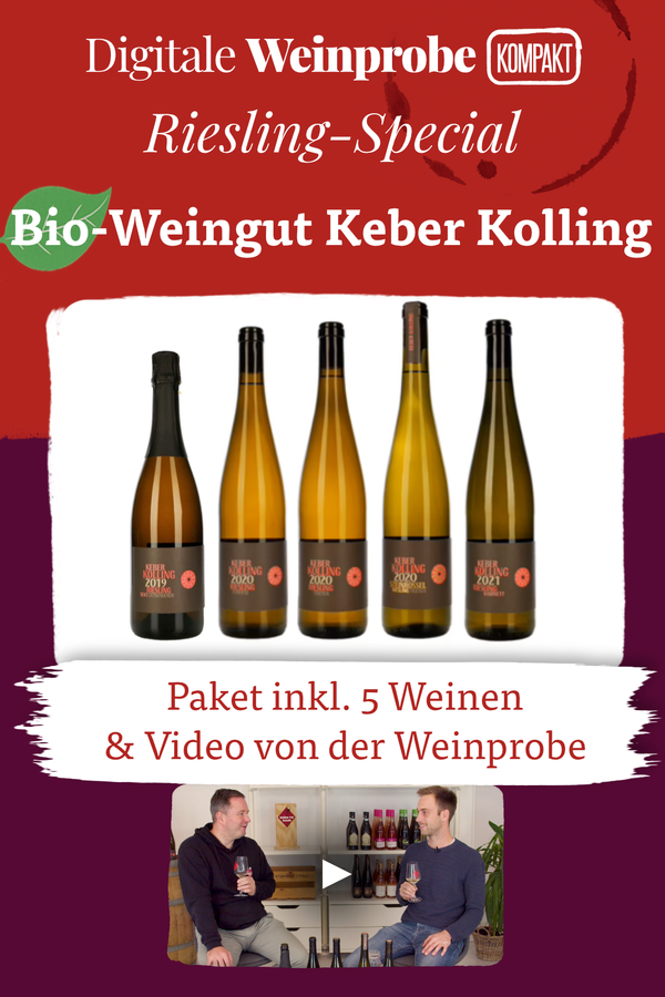 Digitale Weinprobe Kompakt – Bio-Weingut Keber Kolling