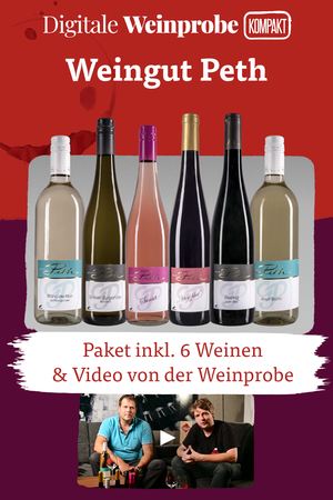 Produktbild Digitale Weinprobe Kompakt - Weingut Peth