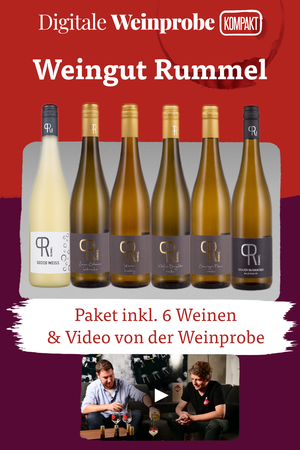 Produktbild Digitale Weinprobe Kompakt - Weingut Rummel